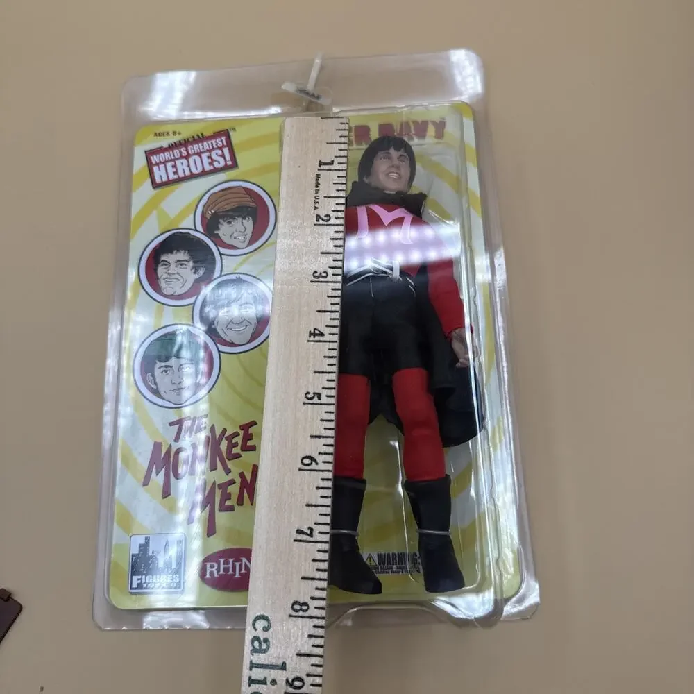 Super Davy The Monkees Band Figures Toy Co 2015 Monkee Men NIP 8”